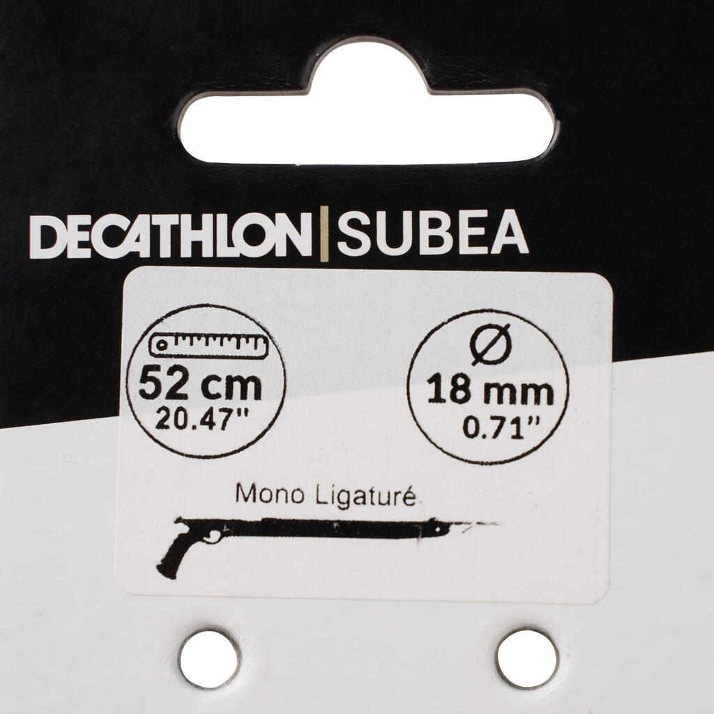GUMA Ø18 mm SPF 63 cm ZA PUŠKU ZA PODVODNI RIBOLOV 100 cm