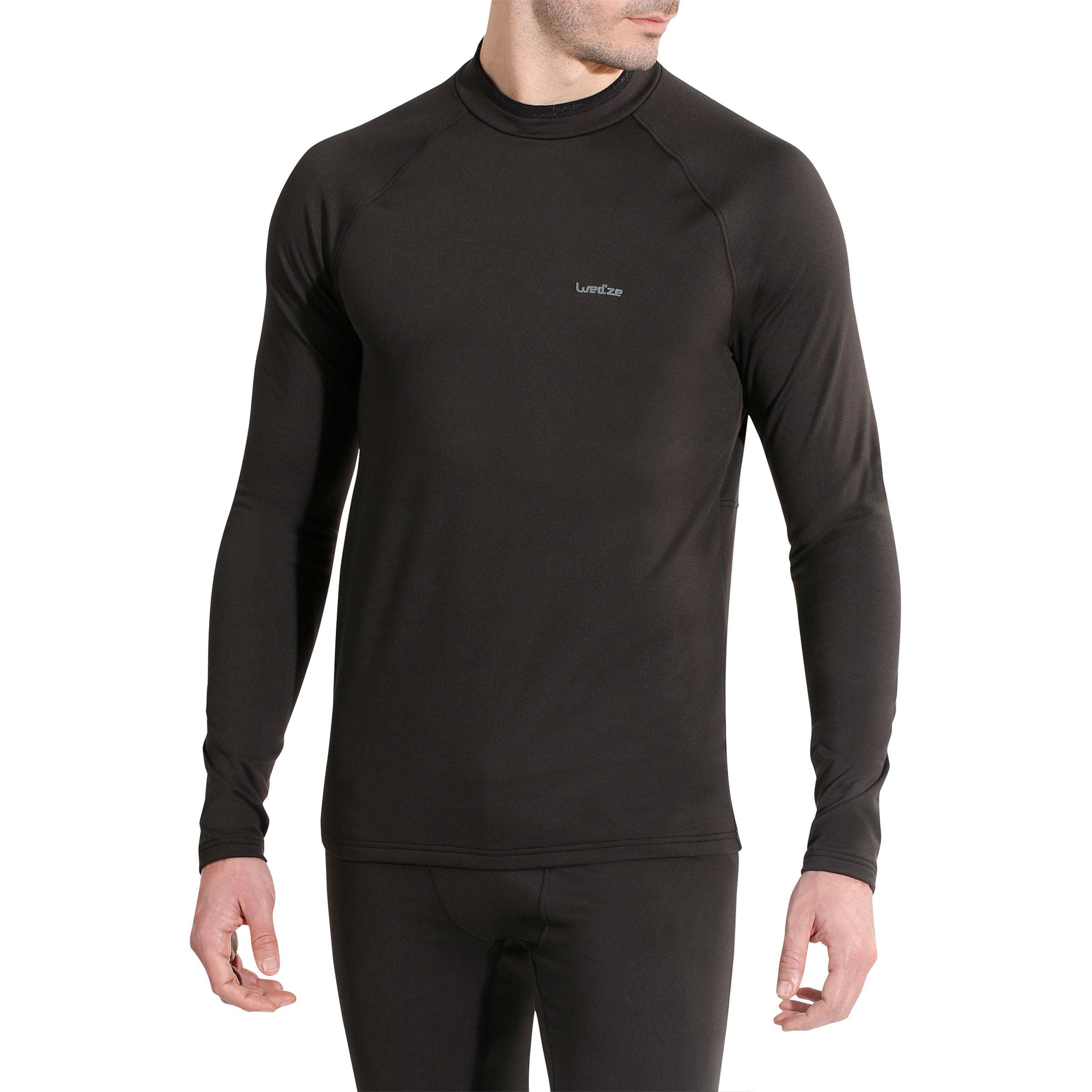 Camiseta Térmica de Esquí y Nieve Interior Hombre Wedze Freshwarm Negro -  Decathlon