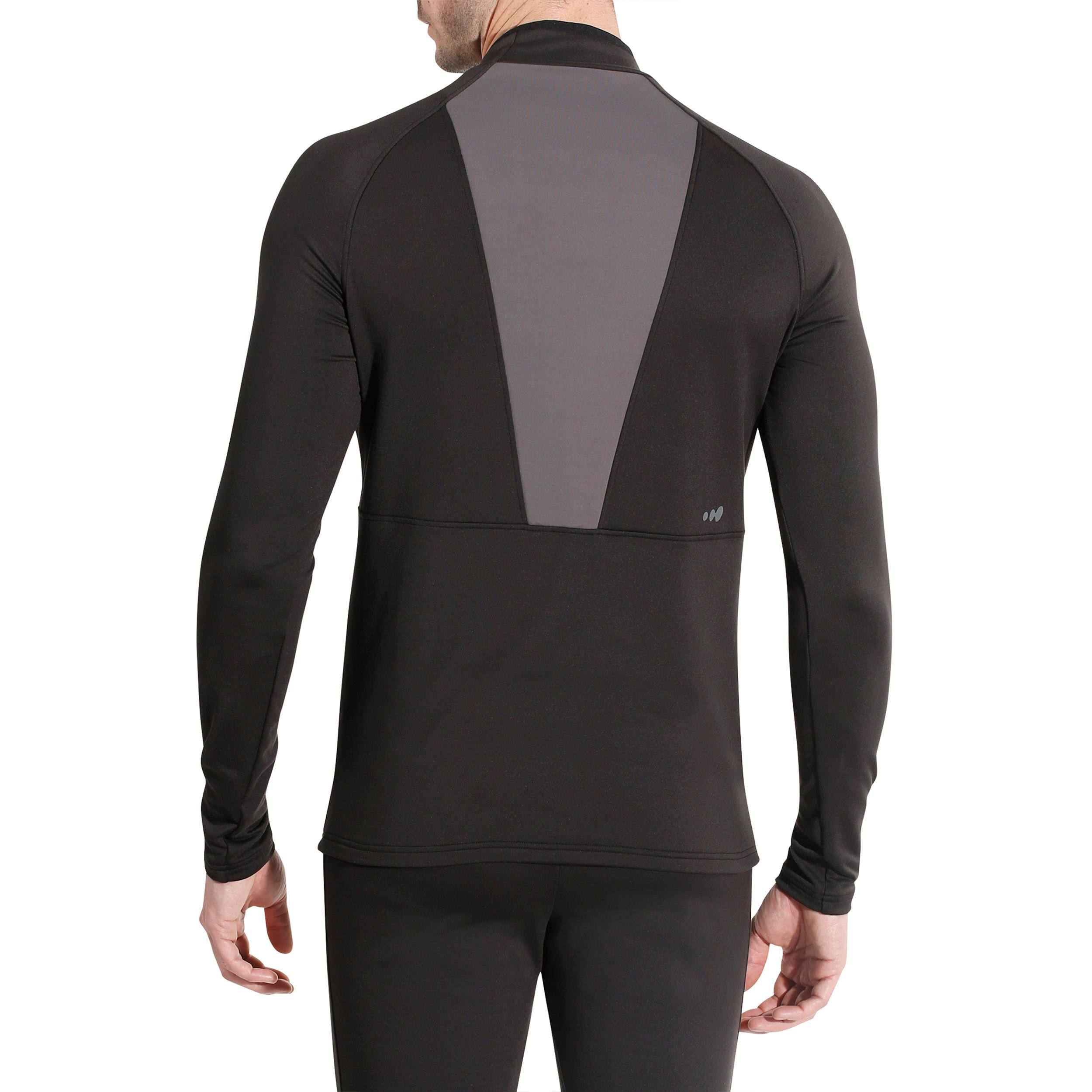 Men's Base Layer Ski Top - Black -  4