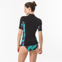 T-shirt de surf anti-UV à manches courtes 500 – Femmes