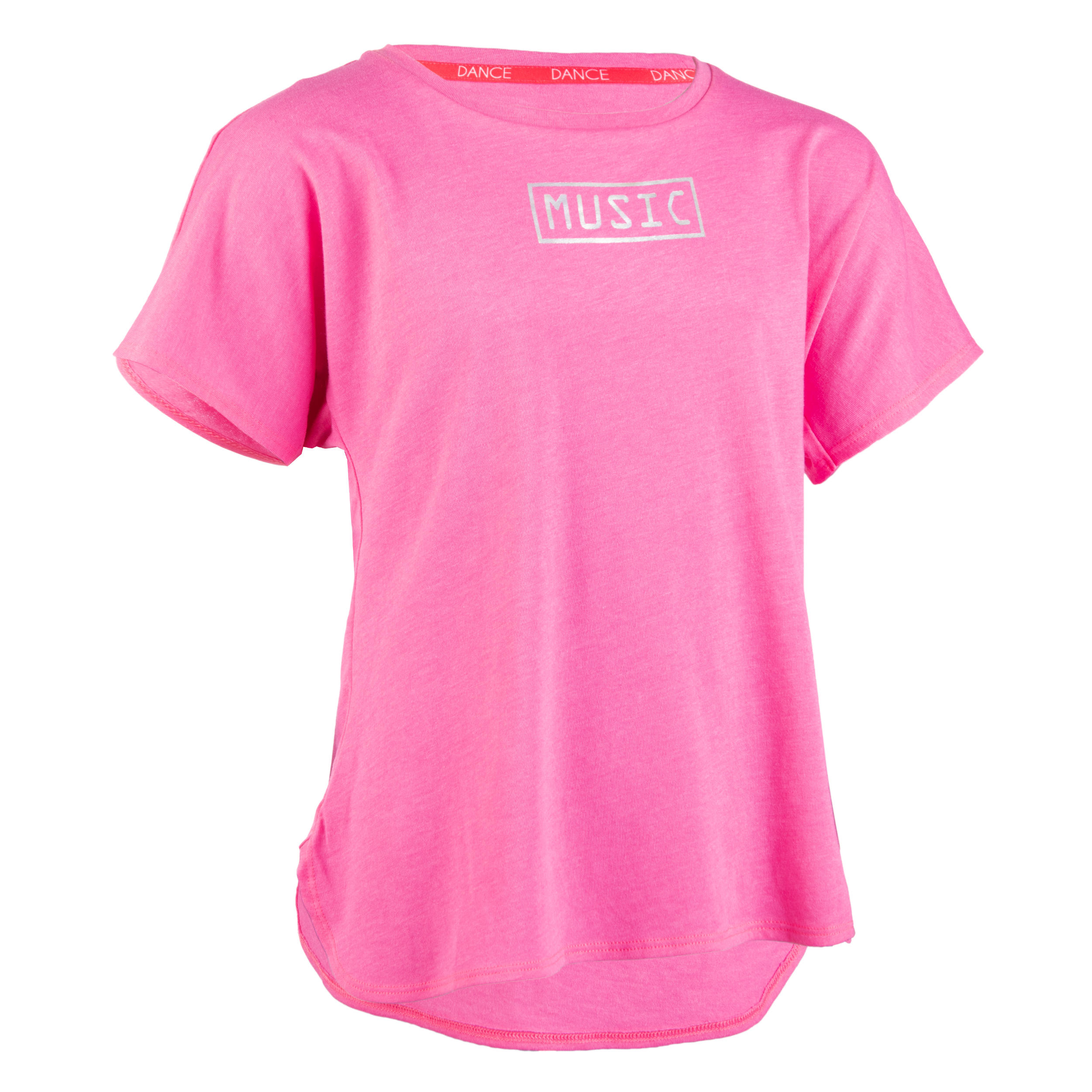 tee shirt fluo fille decathlon