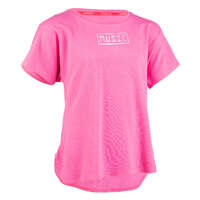 Tricou Dans Modern roz Fete Imbracaminte - Tricou Dans Modern Fete DOMYOS - Tricouri copii, tricouri polo copii