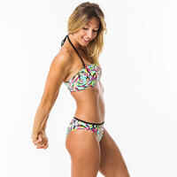 Bikini-Oberteil Damen Bandeau herausnehmbare Formschalen Lori Tobi Cook hellgrün