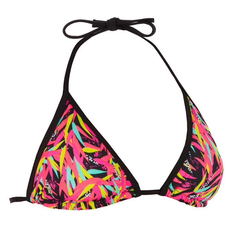 Haut de maillot de bain femme triangle coulissant MAE TOBI DIVA avec coques