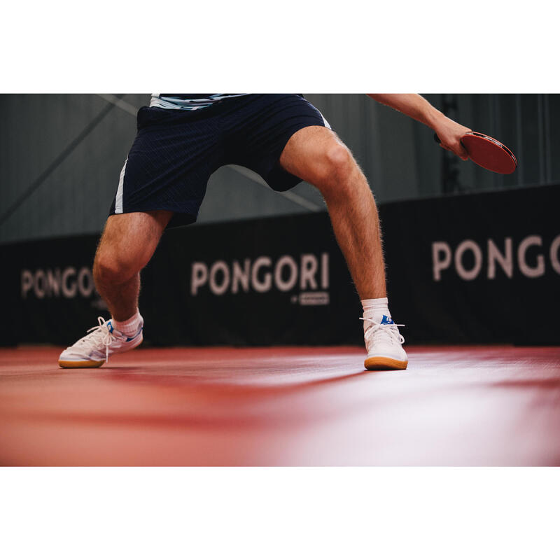 CHAUSSURES DE TENNIS DE TABLE TTS 500 BLANCHES