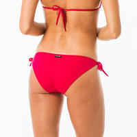 Braguita Bikini Mujer Lazo Lateral Rojo