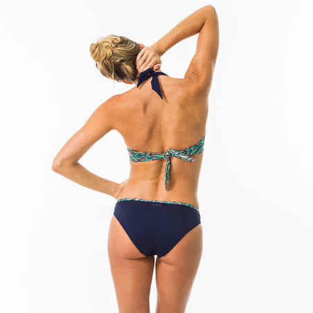 Braguita bikini Mujer surf azul marino