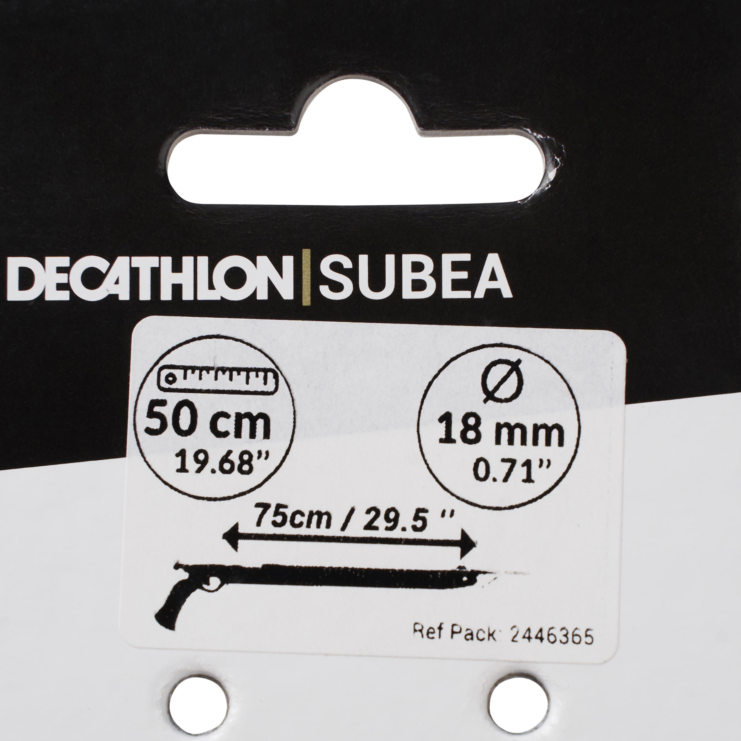 MONO SANDOW Ø18MM SPF 50CM POUR ARBALÈTE DE 75 CM DE CHASSE SOUS MARINE 2/4