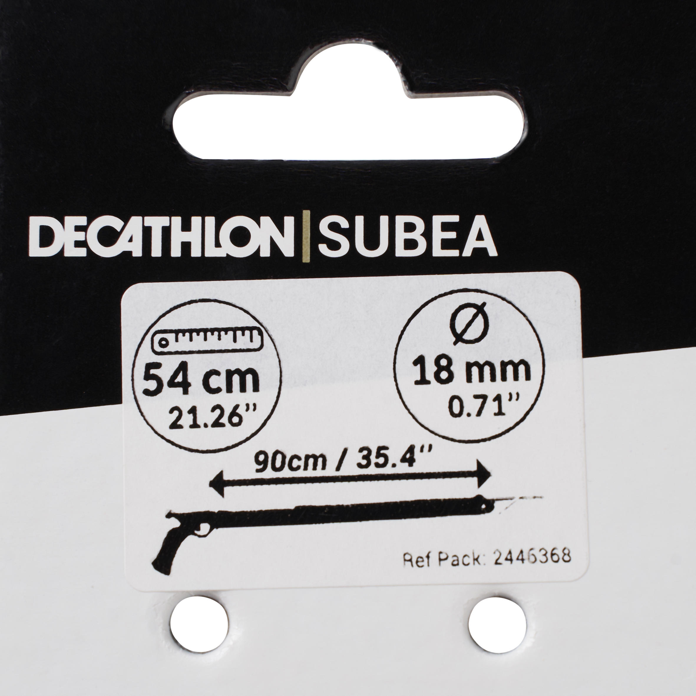 MONO SANDOW Ø18MM SPF 54CM POUR ARBALÈTE DE 90 CM DE CHASSE SOUS MARINE 3/4