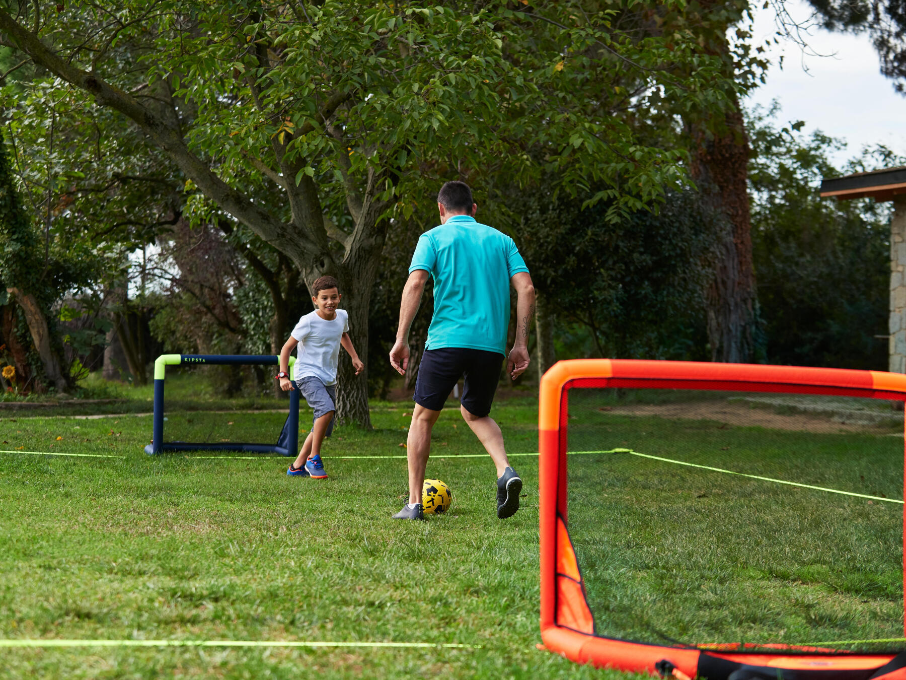 Football at home for children 