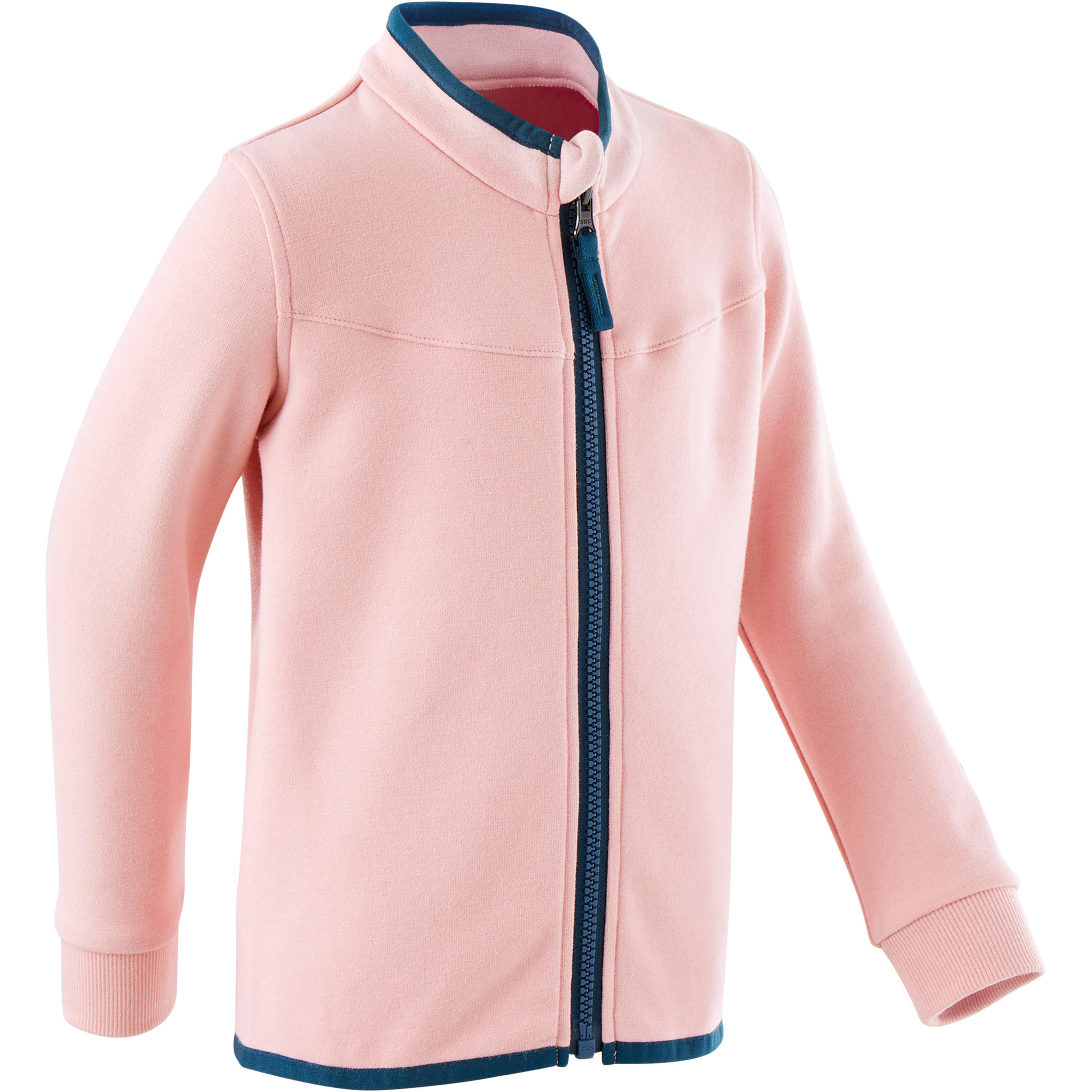 

Girls' and Boys' Baby Gym Jacket 500 - Powder Pink -  By DOMYOS | Decathlon