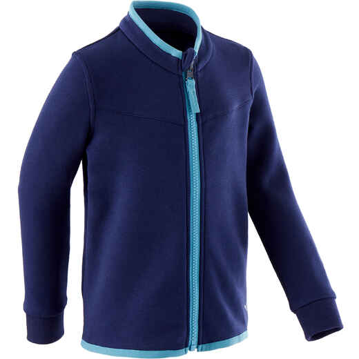 
      Girls' and Boys' Baby Gym Jacket 500 - Navy
  