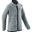 Veste 500 Baby Gym fille et garçon gris moyen/noir