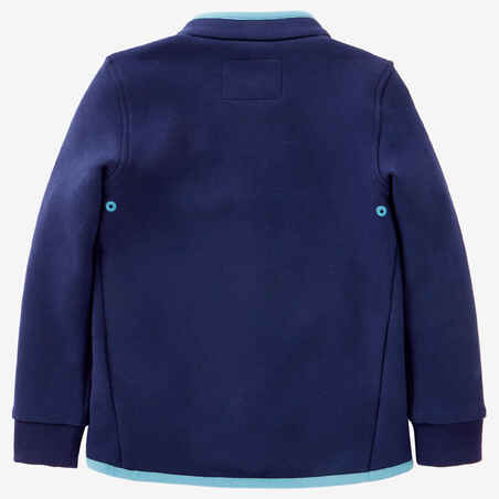 Girls' and Boys' Baby Gym Jacket 500 - Navy