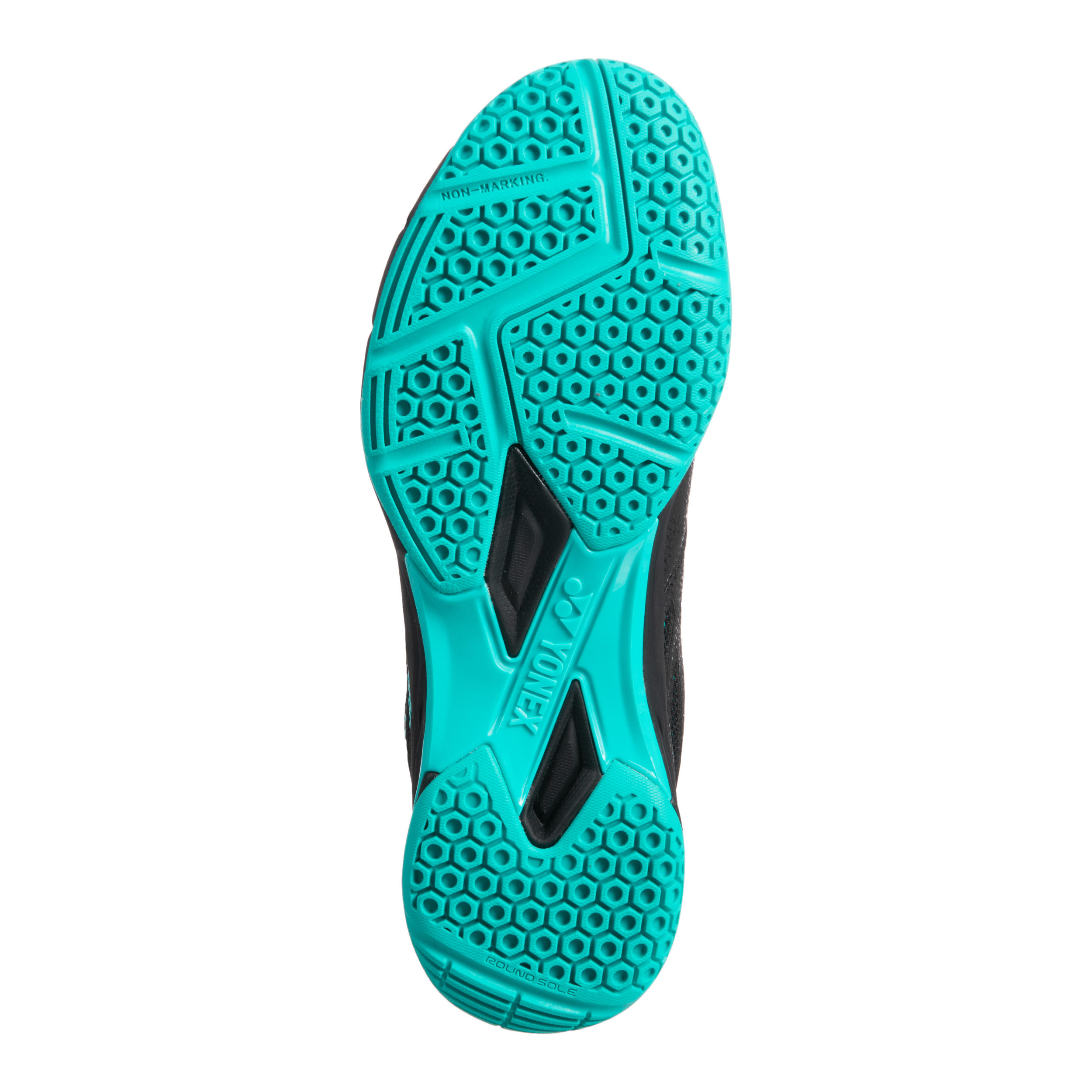 Yonex Power Cushion 56 Black//Mint Badminton Shoes