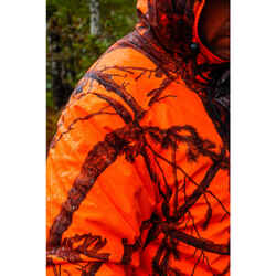 100 Warm Waterproof Jacket - Fluo Camo