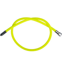 Flexible MP octopus de plongée sous-marine Hyperflex tressé jaune fluo 100 cm