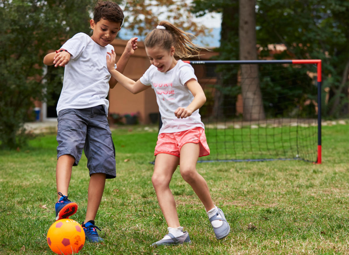 jouer au foot
