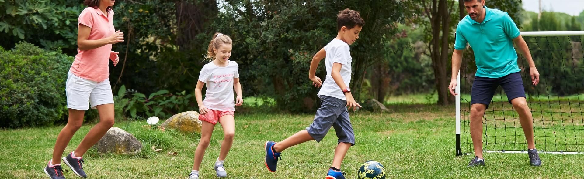 The benefits for kids of playing football with a lighter ball 