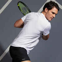 Men's Short-Sleeved Tennis T-Shirt Essential - White