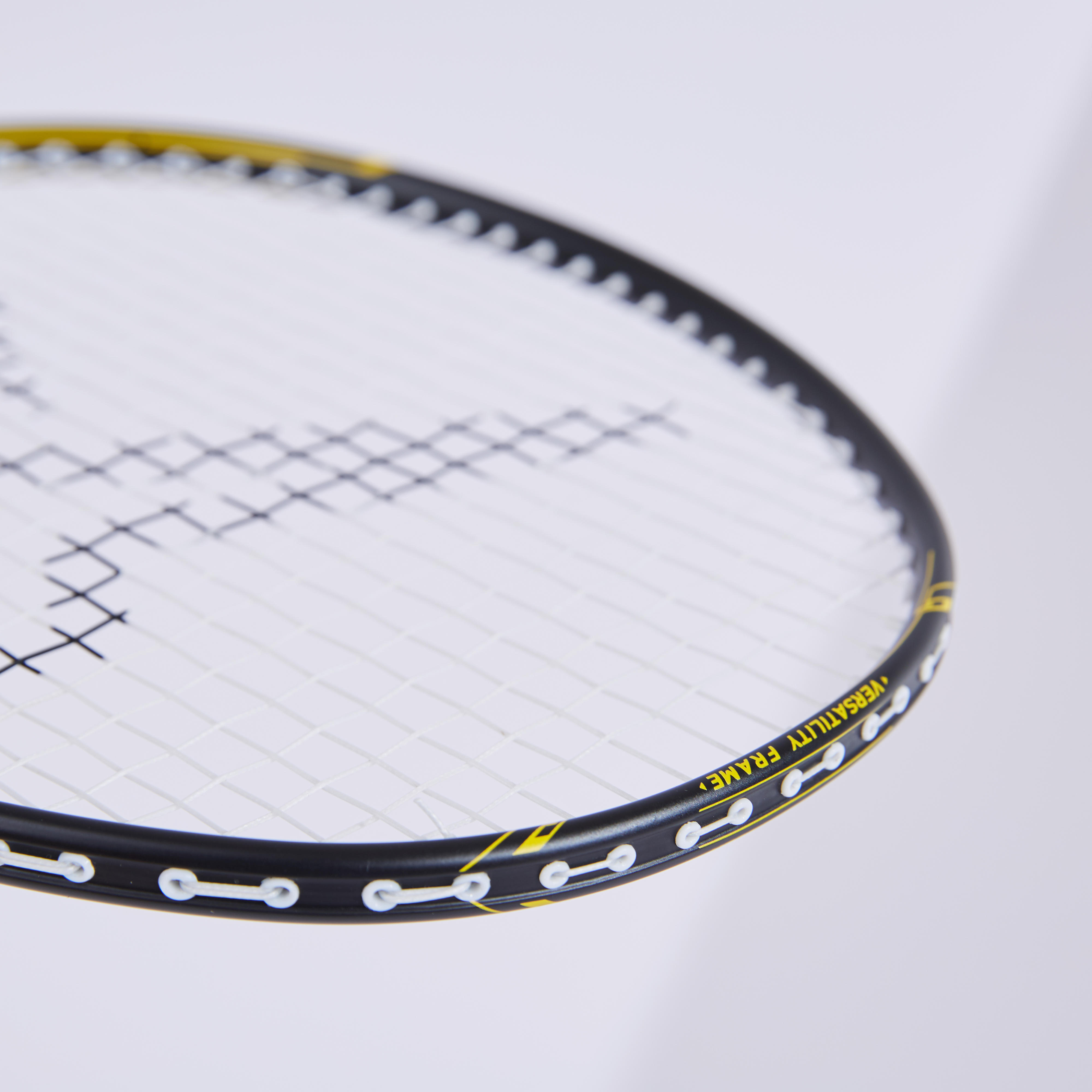Raquette de badminton - BR 500 noir/jaune - PERFLY