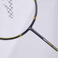 ADULT BADMINTON RACKET BR 500 BLACK YELLOW