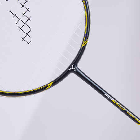 Badmintonschläger BR 500 Erwachsene schwarz/gelb