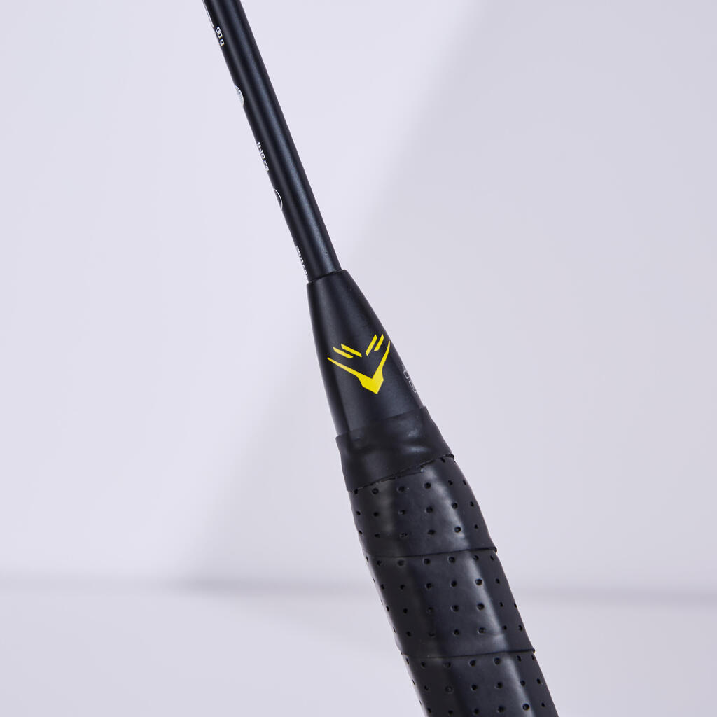 Pieaugušo badmintona rakete “BR 500”, melna/dzeltena