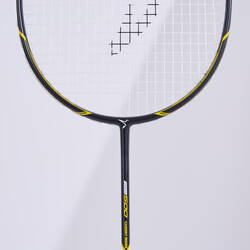 ADULT BADMINTON RACKET BR 500 BLACK YELLOW