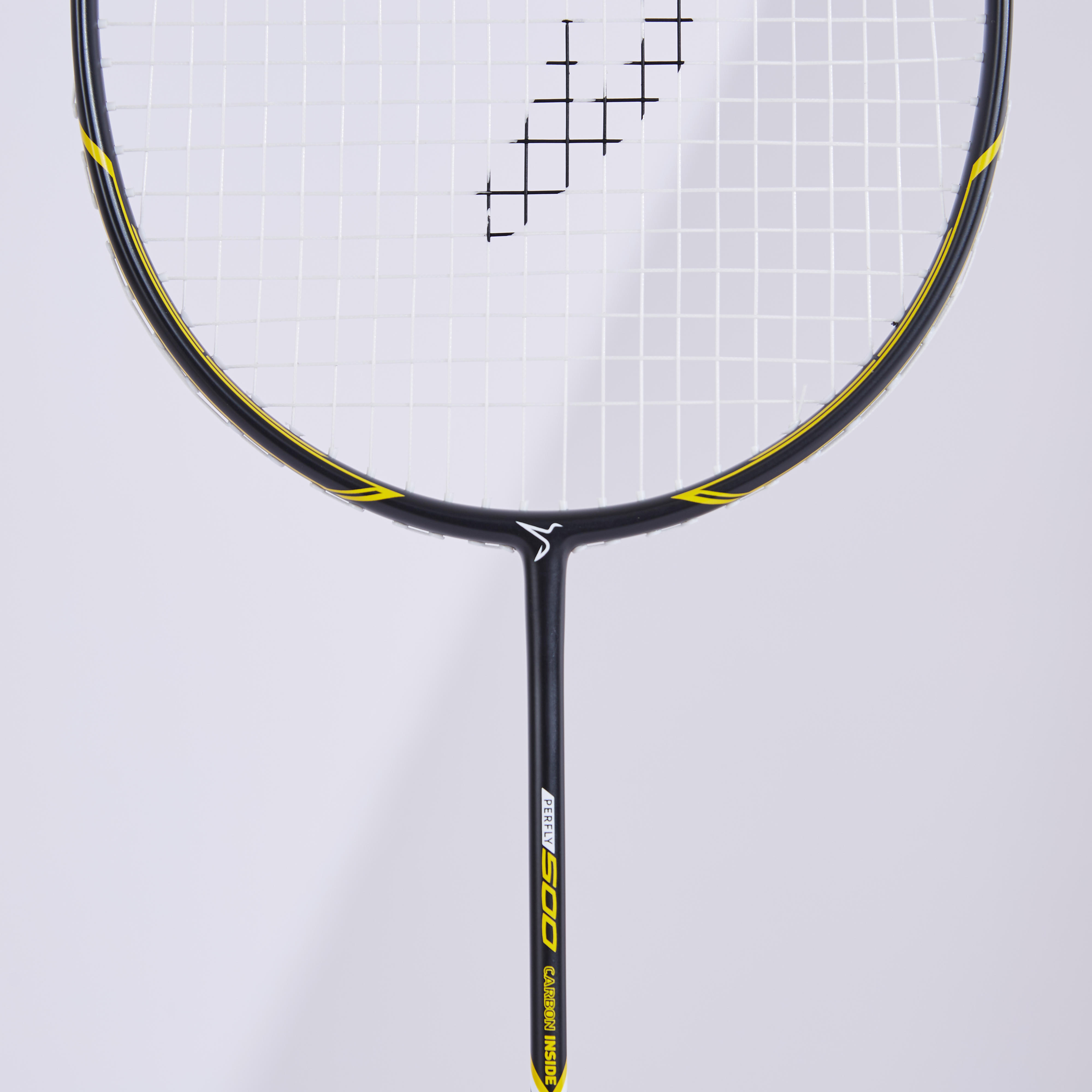 Badminton Racket - BR 500 Black/Yellow - KUIKMA