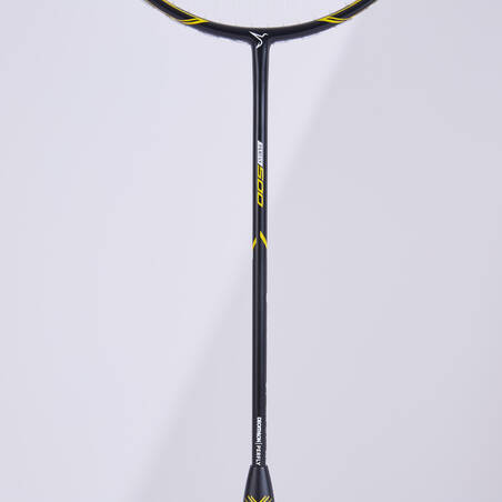 ADULT BADMINTON RACKET BR 500 BLACK YELLOW