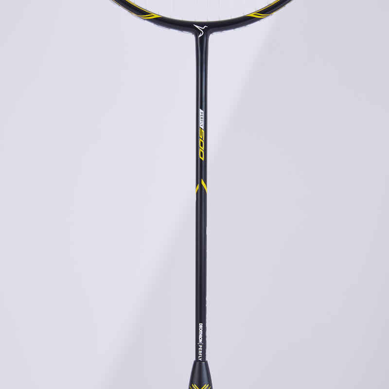 Rachetă Badminton BR 500 Negru/Galben Adulți