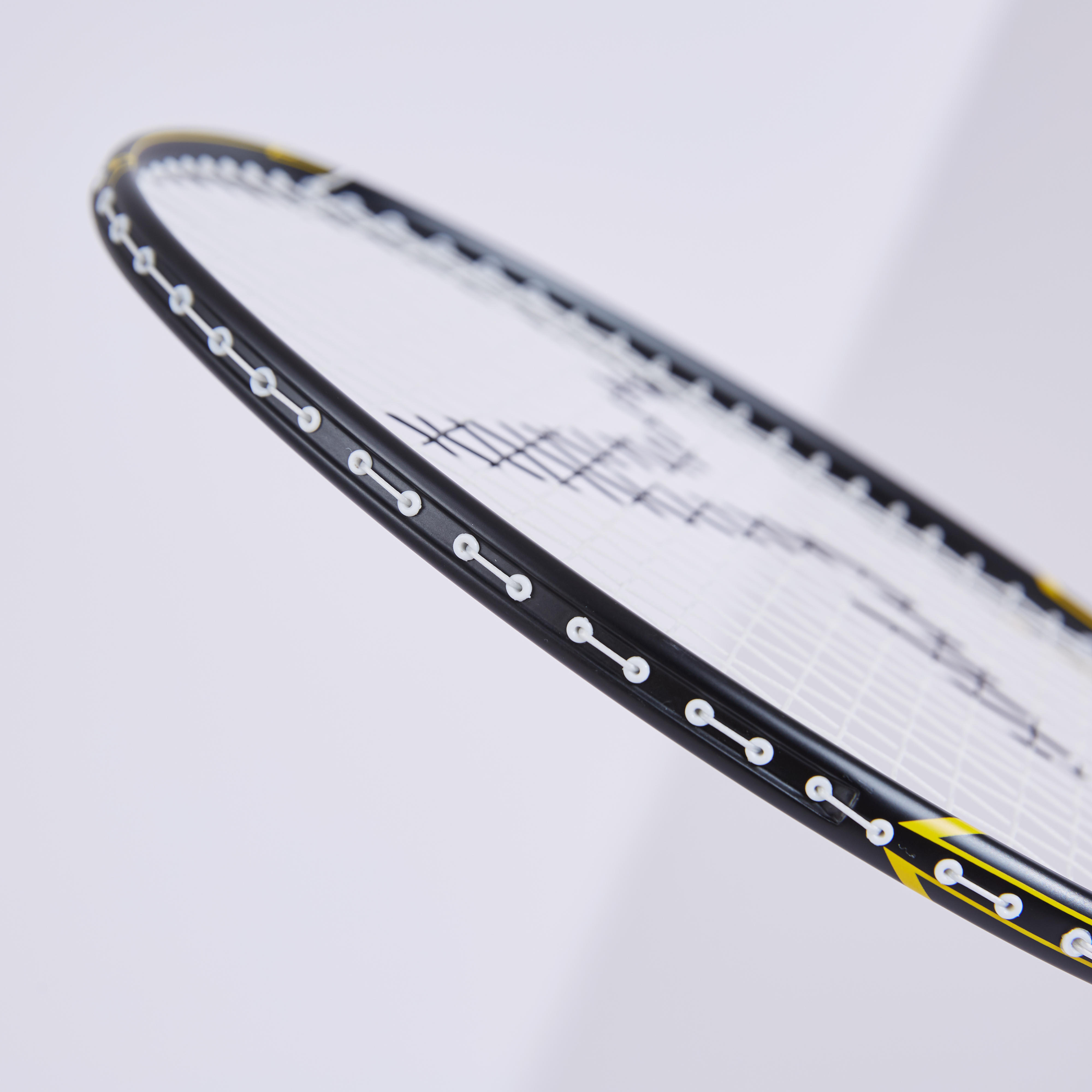 Badminton Racket - BR 500 Black/Yellow - KUIKMA