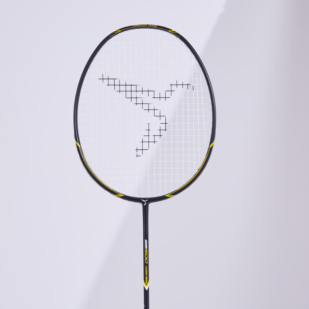 Bedmintonová raketa BR 500 čierno-žltá