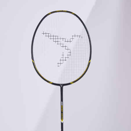 ADULT BADMINTON RACKET BR 500 BLACK YELLOW