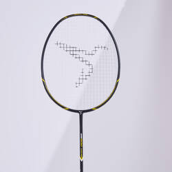 ADULT BADMINTON RACKET BR 500 BLACK YELLOW