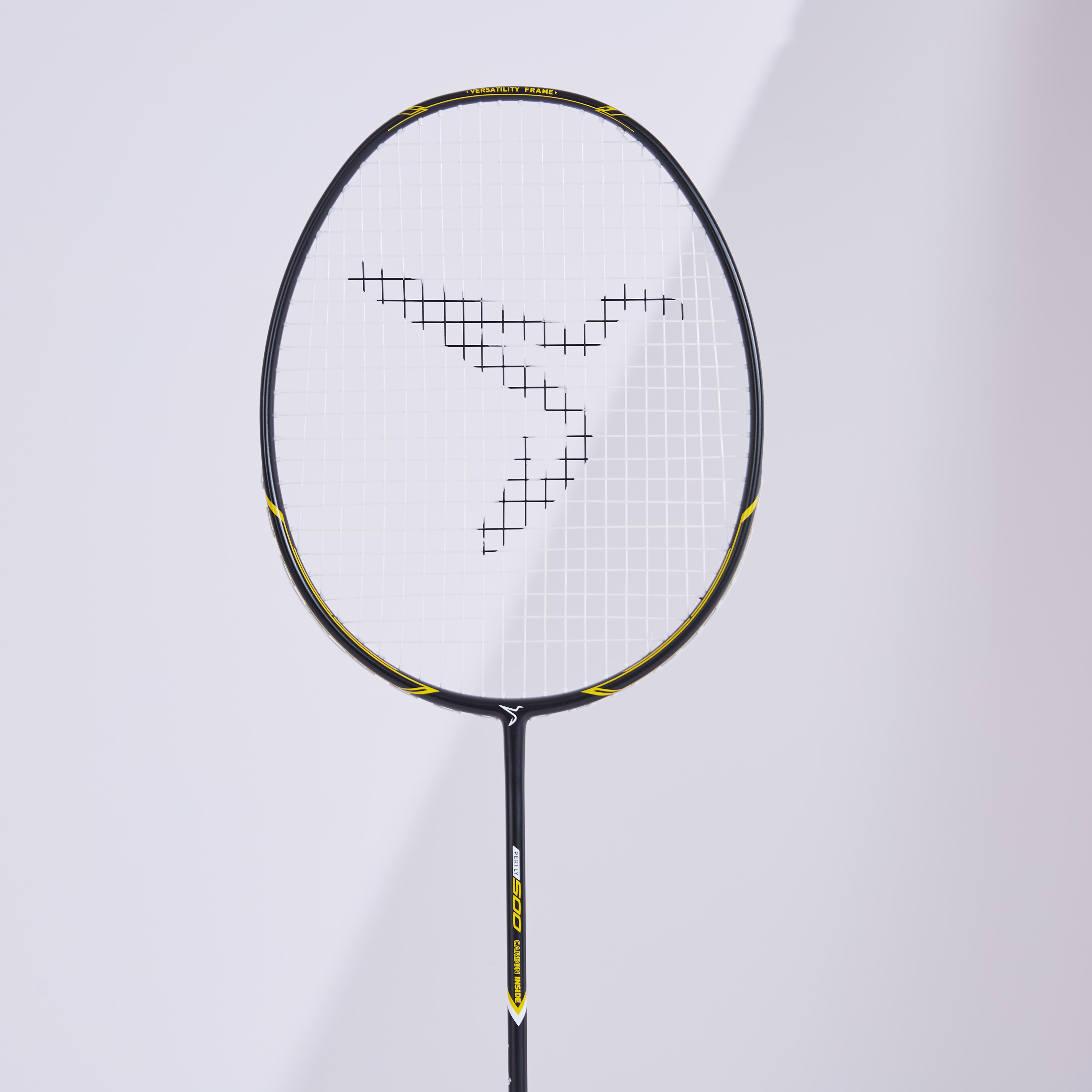 Badminton Racket - BR 500 Black/Yellow - KUIKMA