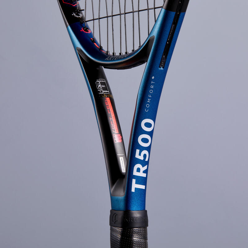 Raquette de tennis adulte TR500 BLEU