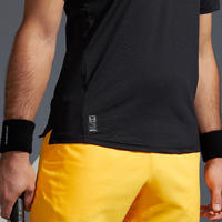 חולצת טניס לגברים גזרת פולו TPO 500 Dry - שחור