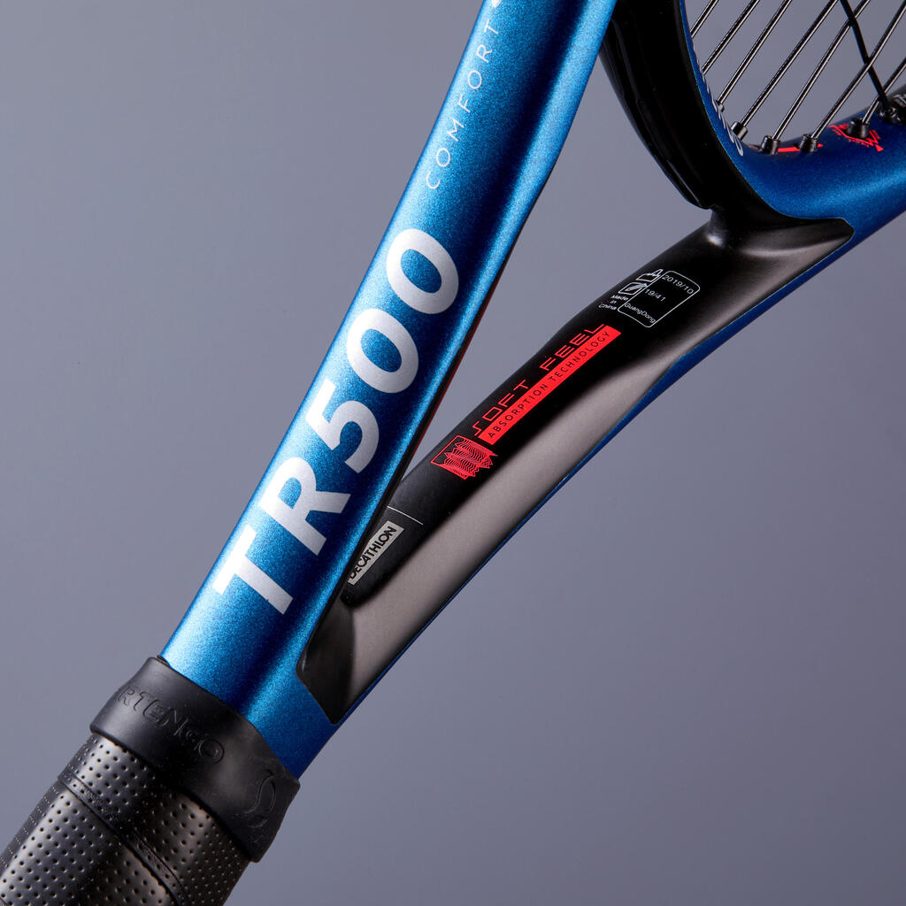 Raquette de tennis adulte TR500 BLEU