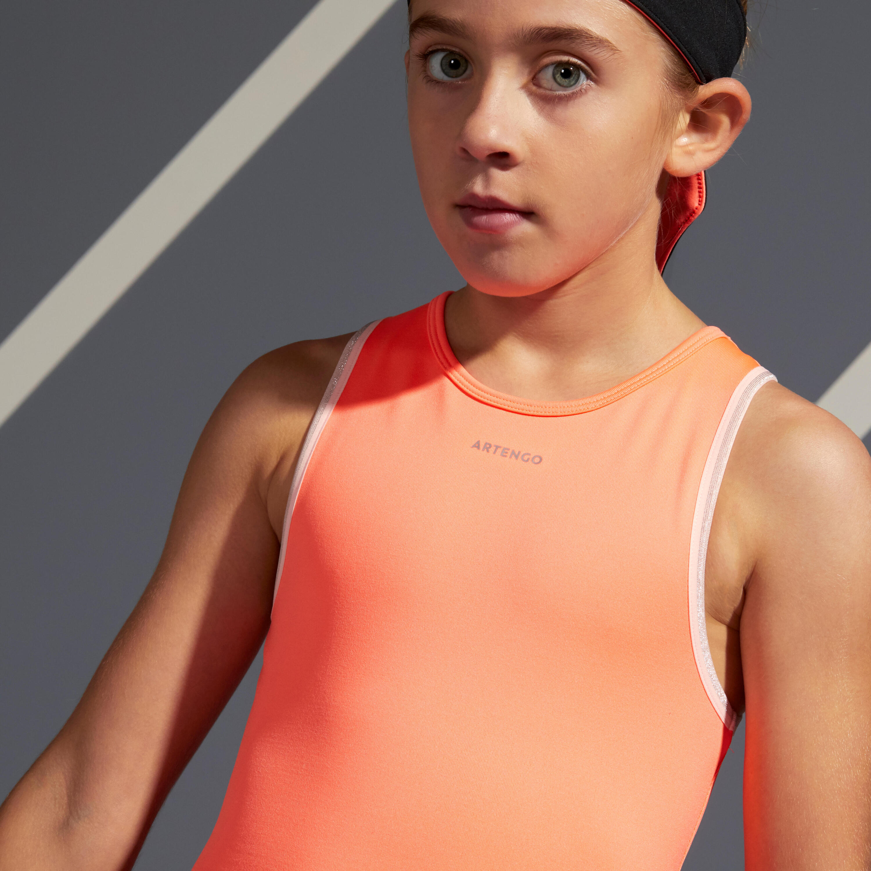 Tennis Dress TDR500 - Coral 3/16