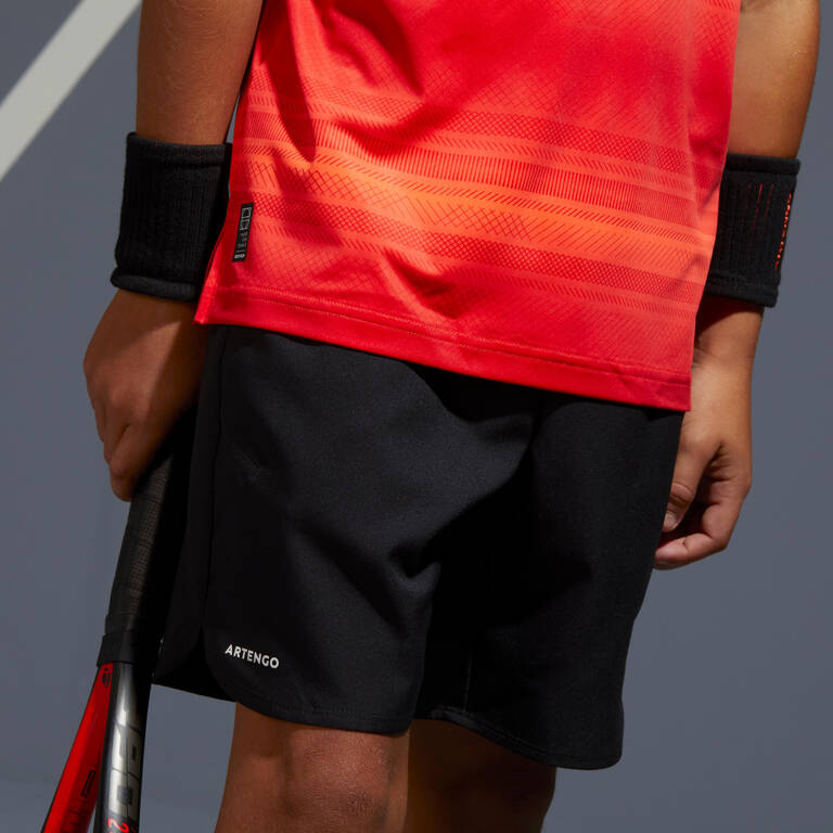 Kids tennis shorts -tsh500 black