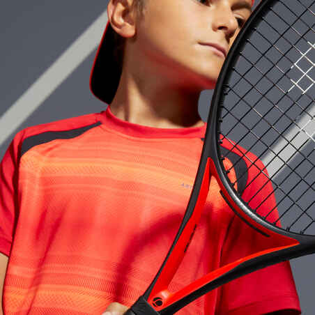 חולצת טניס דגם 500 לילדים – אדום