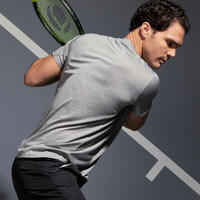 Men's Tennis T-Shirt TTS100 - Grey