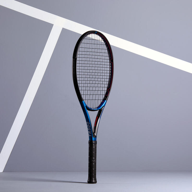 Tennisracket voor volwassenen TR500 blauw