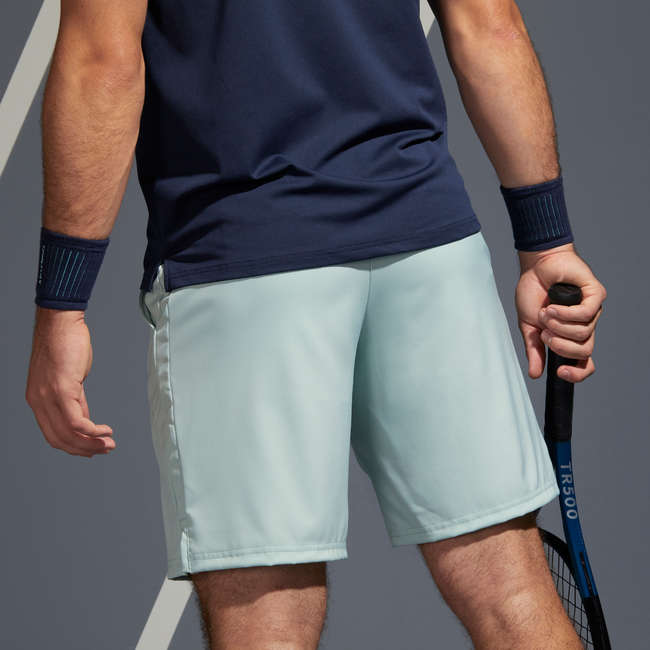 ARTENGO Men's Tennis Shorts TSH 500 Dry - Green | Decathlon