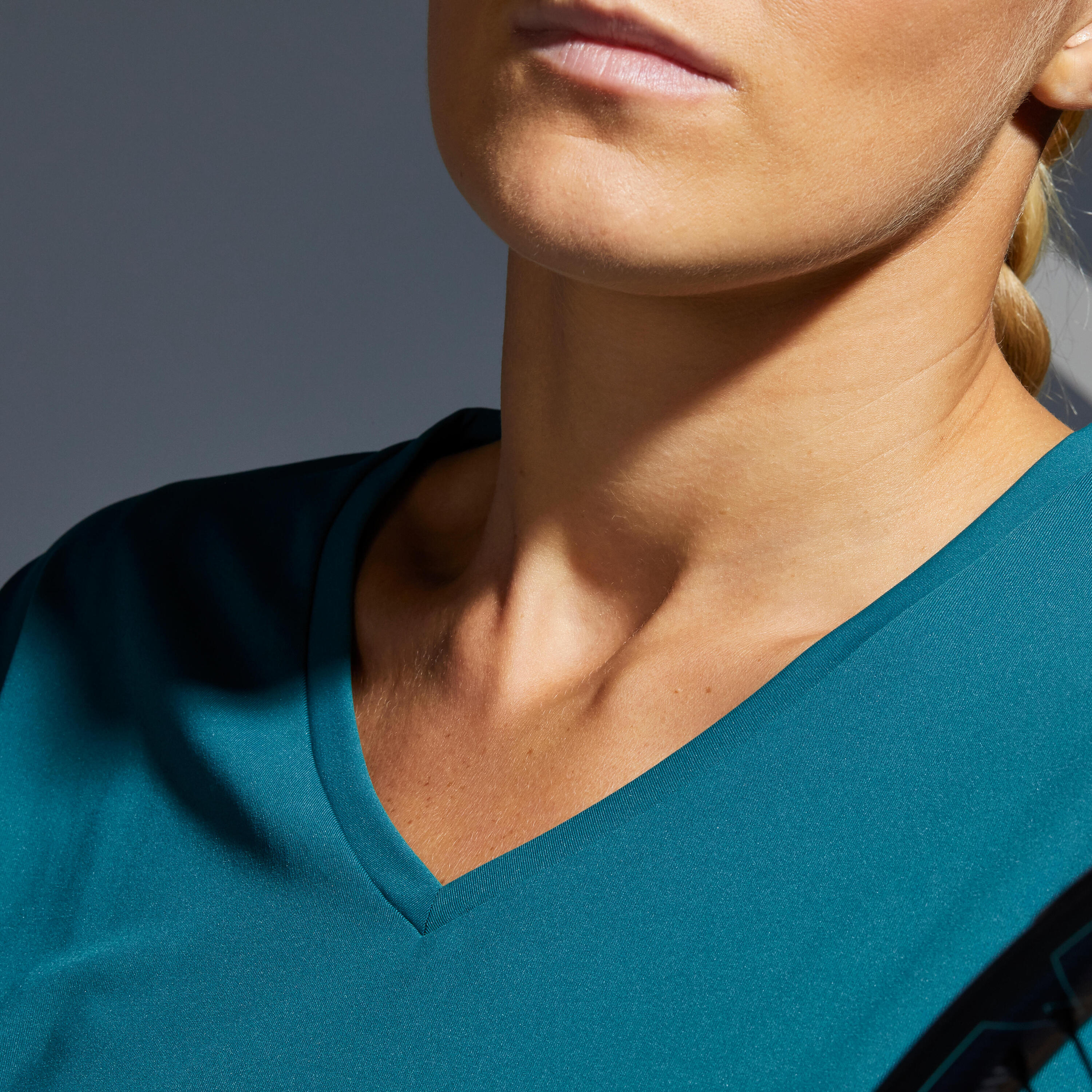 Women's Tennis T-Shirt TS Soft 500 - Green 5/10