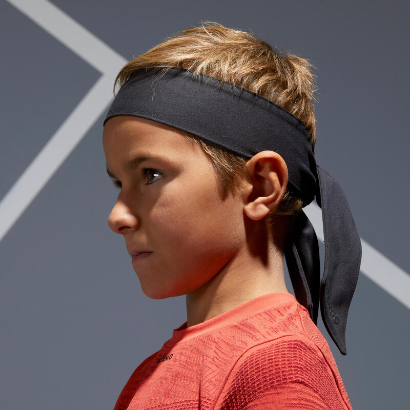 Stirnband Bandana Tennis schwarz