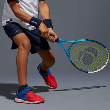 מכנסי טניס קצרים לילדים דגם TSH500 - כחול צי