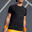 Herren Tennis T-Shirt - TTS Soft Plus schwarz